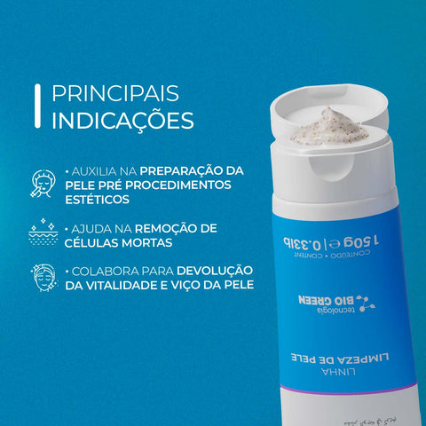 Smart Peeling De Açaí Creme Esfoliante Facial 150g Smart GR