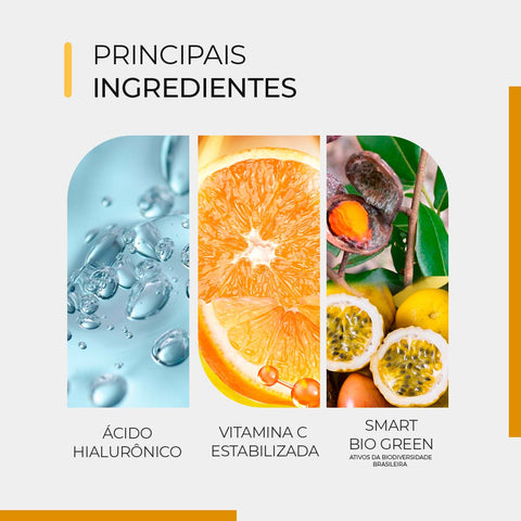 Sérum Vita C+ Vitamina C e Ácido Hialurônico 30 ml - Smart GR