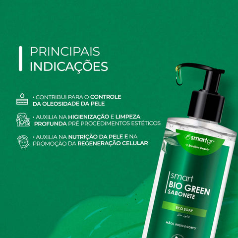 Smart Bio Green Gel De Limpeza 200 Ml Smart Gr
