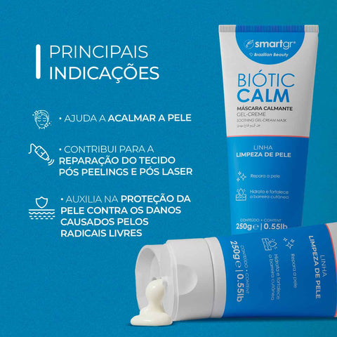 Smart Biótic Calm Máscara Calmante 250g - Smart GR