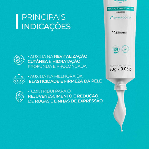 Booster Creme Ácido Hialurônico – 30 g | Smart GR