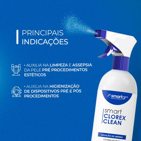 Smart Clorex Clean Solução De Limpeza 500ml Smart GR
