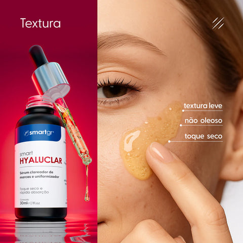 Sérum Hyaluclar Clareador de Marcas e Uniformizador – 30 ml | Smart GR