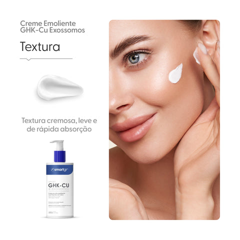 Smart Creme Ultra Emoliente com GHK-Cu e Exossomos – 200 ml | Smart GR