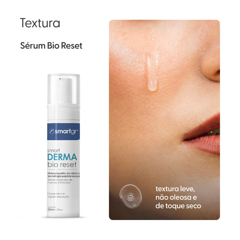 Sérum Derma Bio Reset com Hidroxiapatita de Cálcio – 30 ml | Smart GR