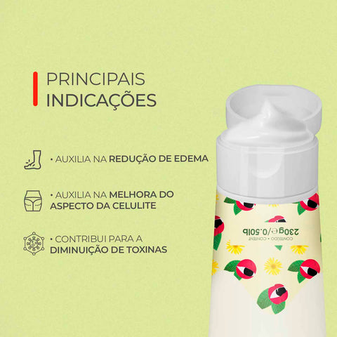 Creme de Massagem – Drenagem Linfática – 230 g | Smart GR