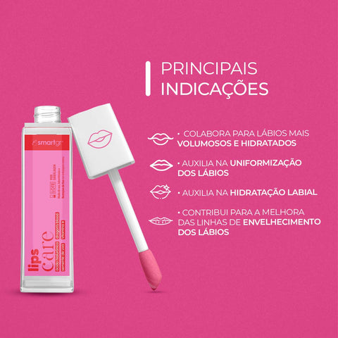 Gloss Volumizador de Cereja - Lips Care – 6 ml | Smart GR