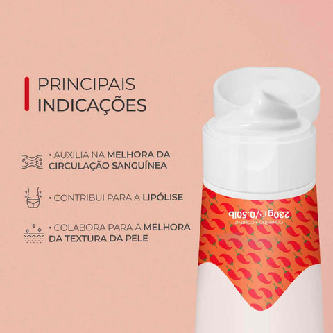 Creme de Massagem Hot – 230 g | Smart GR