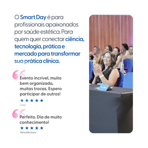 Smart Day Portugal | Experiência Científica e Prática em Estética com Certificação