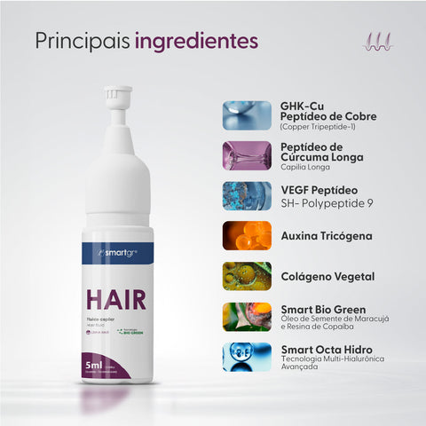 Smart GHK-Cu Hair – 5 x 5 ml | Smart GR