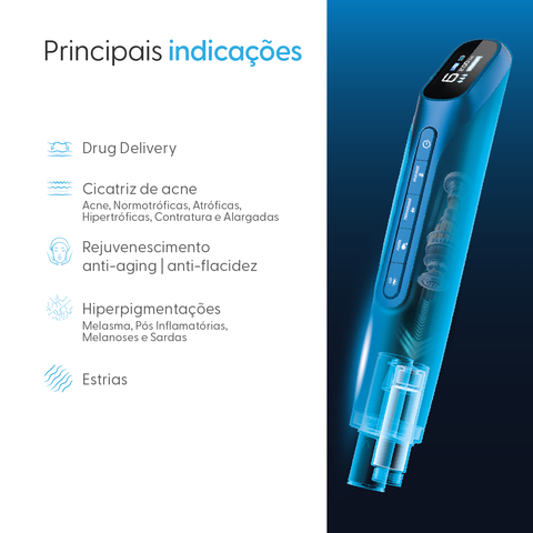 Smart Pen 2 - Caneta de Microagulhamento com Infusão Automática | Smart GR
